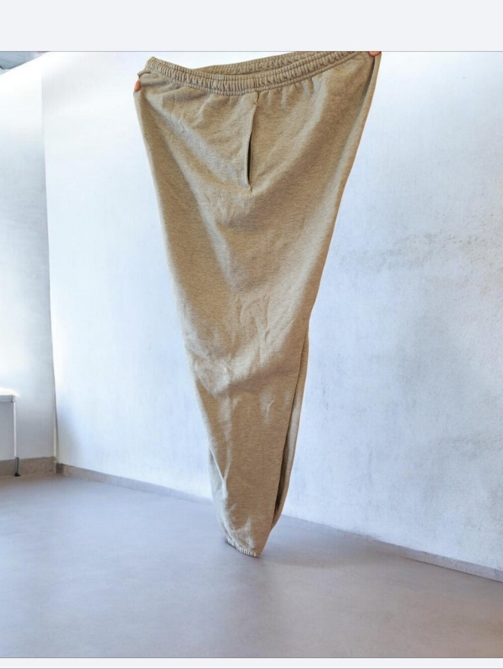 Athletic Works Men's Light Khaki Sweatpants - Elastic Waist■ NBNT■ Final Price